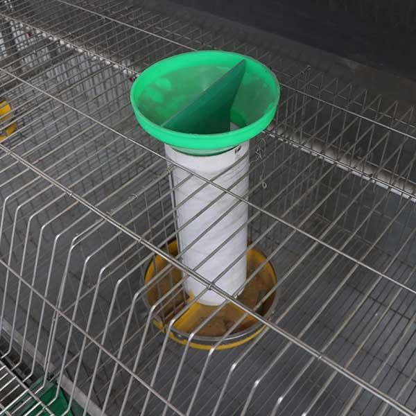 Mantenimiento fácil de la limpieza de la granja del conejo del funcionamiento estable auto grande de la jaula