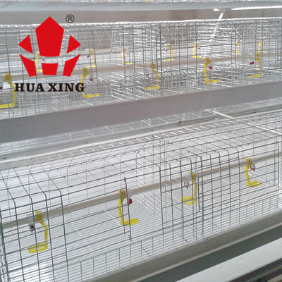 Fácil material sumergida caliente de la malla de alambre de las aves de corral de la jaula comercial del pollo instalar