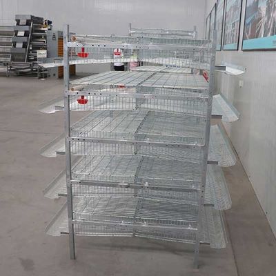 Ningunas esquinas/codornices de los filos enjaulan vida útil larga de la alta automatización de 6 puertas de la grada 2