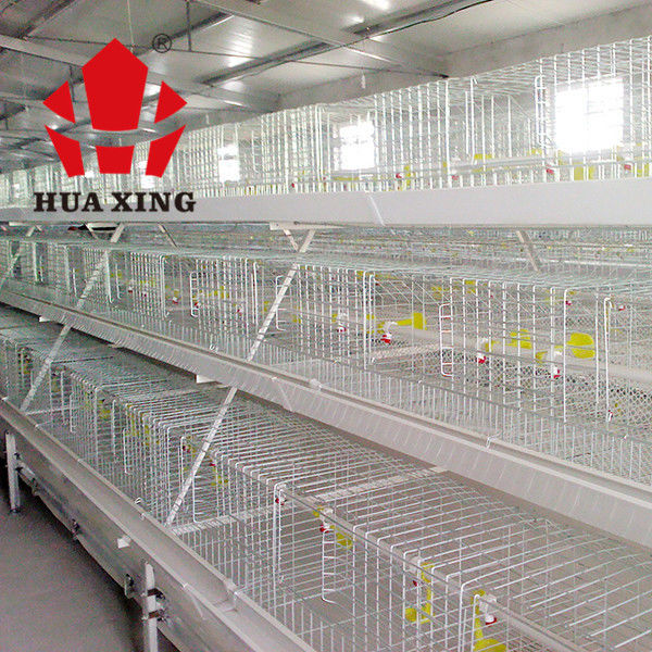 Fácil material sumergida caliente de la malla de alambre de las aves de corral de la jaula comercial del pollo instalar