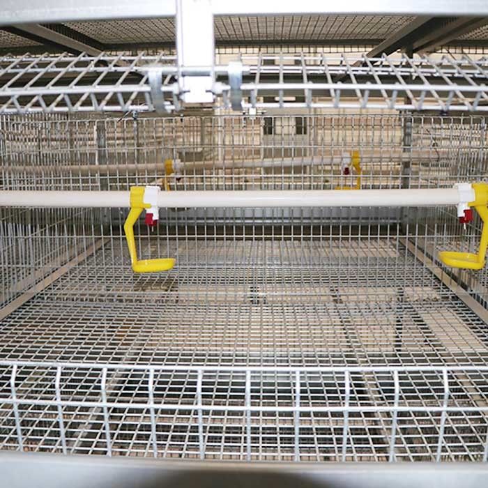 Jaula de la granja avícola de la resistencia del envejecimiento, sistema de la jaula de batería de tres gradas para las parrillas
