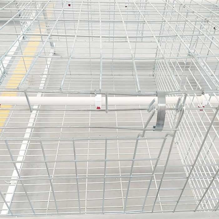 380V de la jaula impermeable del pollo tomatero de garantía de la superficie 20 - 25 años galvanizados calientes