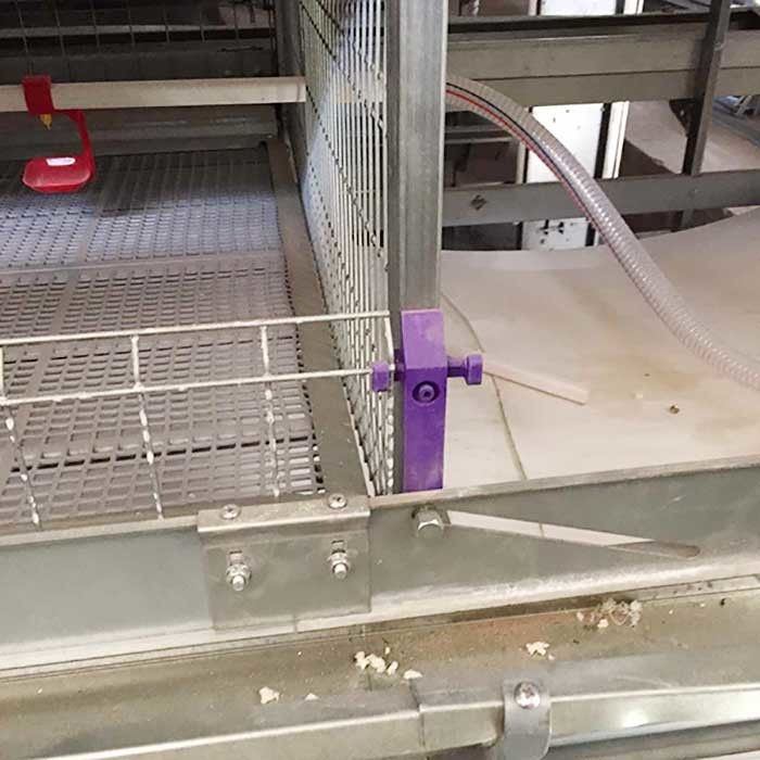 Servicio moderno comercial del arreglo para requisitos particulares de las puertas de la capacidad grande 8 de la jaula del polluelo del bebé